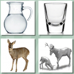 Glass Deers