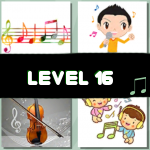 Level 16 (4 Pics 1 Song)