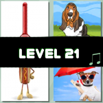 Level 21 (4 Pics 1 Song)