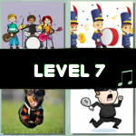 Level 7 (4 Pics 1 Song)